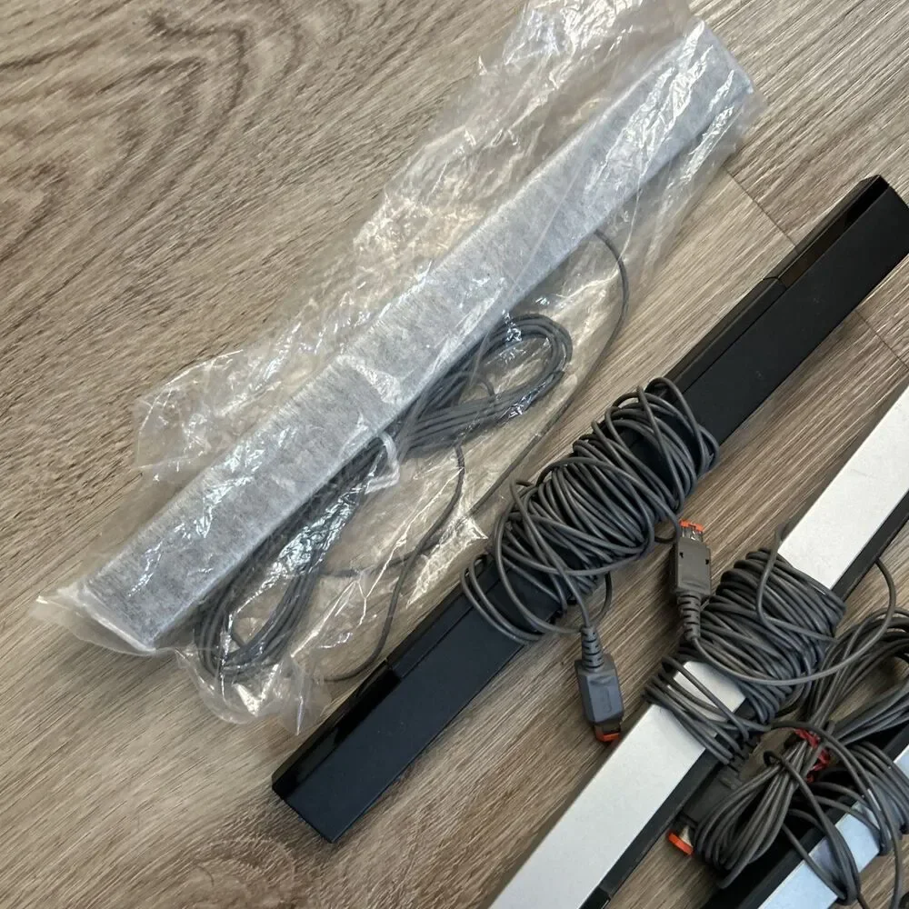Nintendo Wii Sensor Bar Lot of 6 OEM Wired RVL-014 Wii & Wii U Genuine Tested